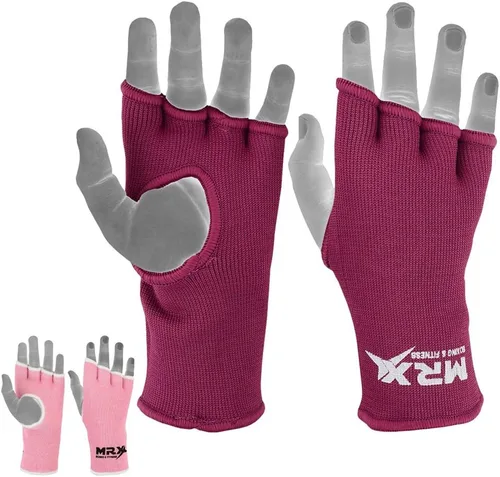 Vista 5 de MRX - Guantes interiores de boxeo para mujer, vendajes de MMA, puños y manoplas protectoras