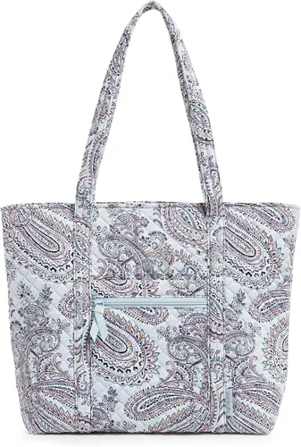 Vista 20 de Vera Bradley Bolso tote Vera de algodón para mujer Amatista Plaid - Algodón Reciclado