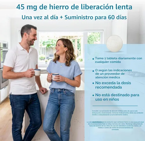 Vista 6 de Tabletas de liberación lenta de hierro 21st Century. , B005LEMT1I, 1, 1