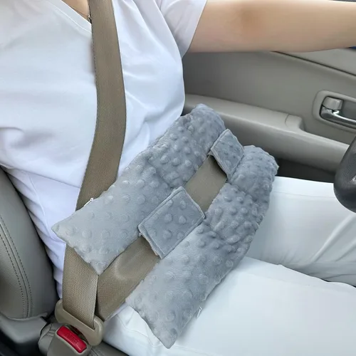 Vista 9 de Almohada para cinturón de seguridad de ostomía, protector de conducción de ostomía, protector de ileostomía de urostomía, no aprieta, suministros