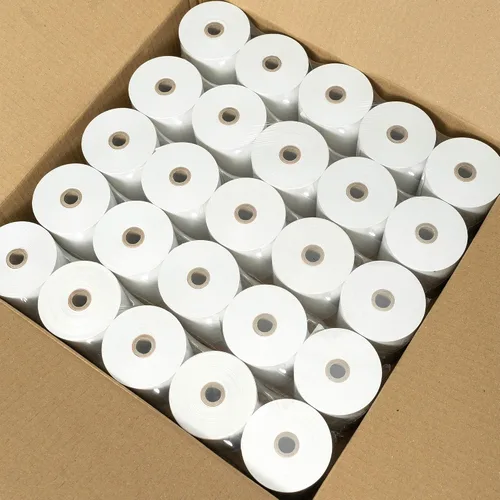 Vista 2 de (30 rollos) Papel térmico ROLLXY sin BPA, 3-1/8 x 230 pies (CT-S300)