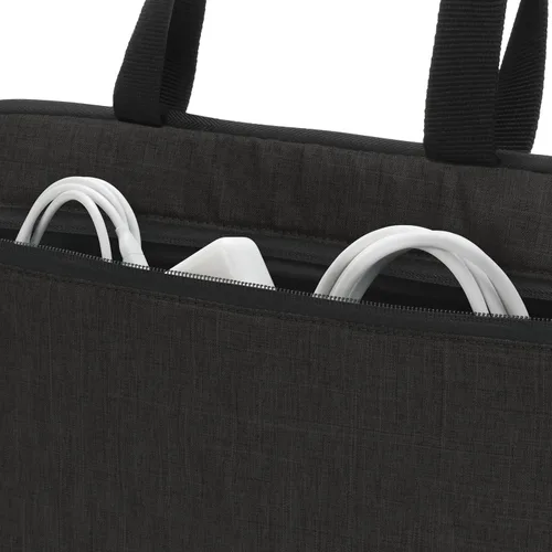 Vista 2 de Incase Maletín de transporte con cremallera, bolsa pequeña para computadora de 13 pulgadas, elegante funda para laptop + funda para computadora