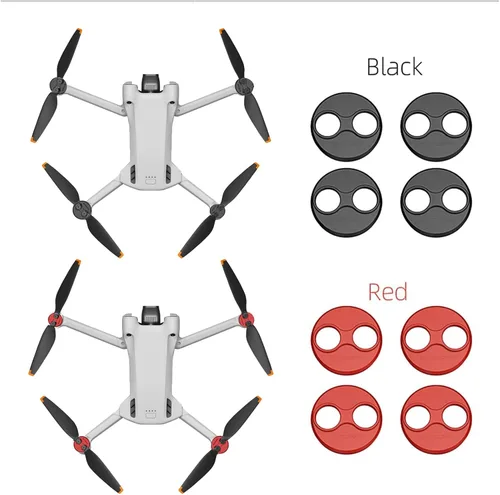 Vista 6 de Mavic Mini 3 4 Pro - Tapa de aluminio para motor DJI Mini 4 Pro/Mini 3 Pro/Mini 3 Drone Accesorio – A prueba de polvo, impermeable, resistente a