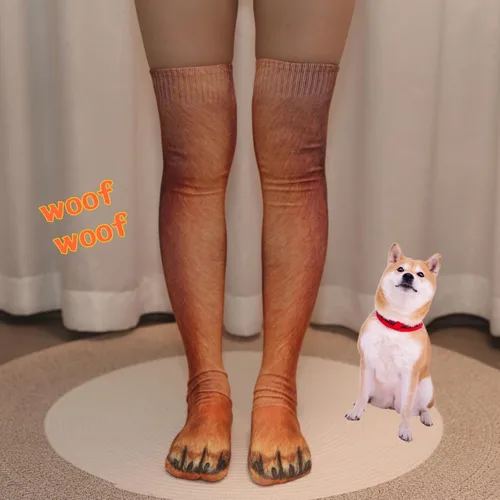 Vista 2 de SLOUFIOL Calcetines divertidos para hombre y mujer