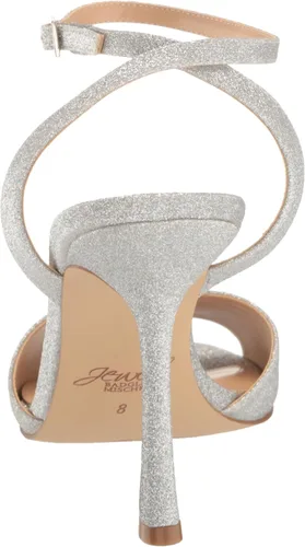 Vista 3 de Jewel Badgley Mischka Vida Rosette Peep Stiletto