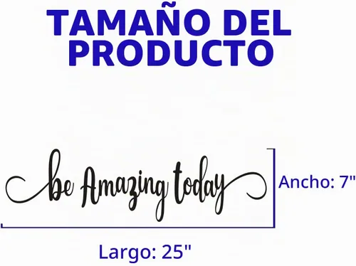 Vista 2 de VODOE Calcomanías de pared inspiradoras para gimnasio: aplicar en menos de Sé increíble hoy