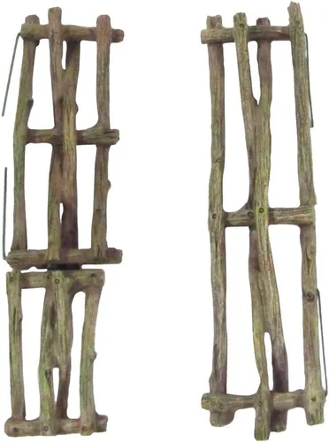 Vista 3 de Valla de madera en miniatura Mini iFairy Gnome Garden Dollhouse Landscape Decor Accesorio