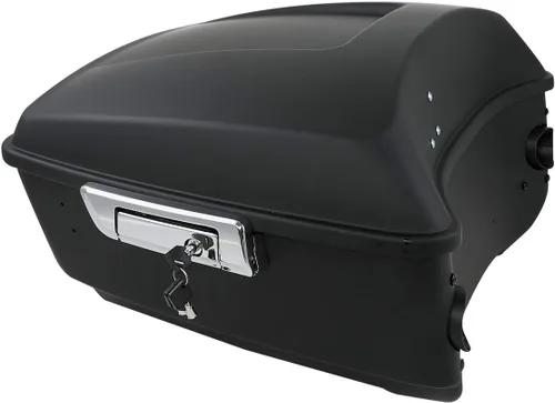 Vista 9 de XFMT Maletero de Motocicleta 34,8 cm de Negro Mate para Harley Touring Road King Street Glide Road Glide Electra Glide Ultra Classic '14-Posterior