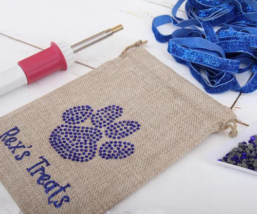 Vista 3 de Estrás para aplicar con calor - 6SS, 10SS, 16SS, 20SS, 30SS - 32 colores Iron-on hotfix rhinestones - add brilliant sparkle to apparel, denim
