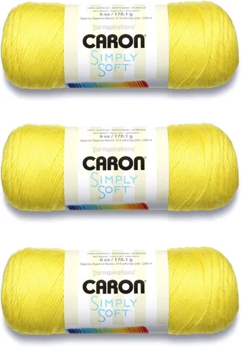 Vista 15 de Caron Simply Soft Party Lana de 3 Onzas, Rojo vivo brillante