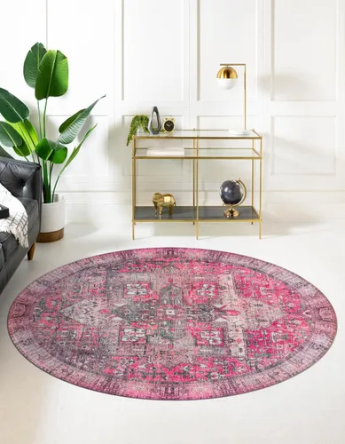 Vista 13 de Unique Loom Timeless Collection - Alfombra de área - Peter (2' x 3' 1" ovalada, beige/marfil)