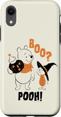 Vista 24 de iPhone 16 Disney Winnie the Pooh Boo Pooh Funda de Halloween