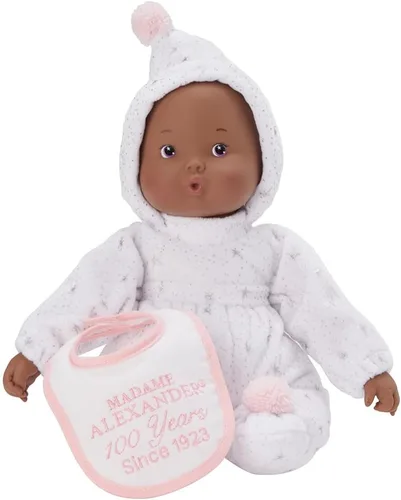 Vista 2 de Muñeca Madame Alexander de 12 pulgadas Mi primer bebé, Centenario, tono de piel oscuro