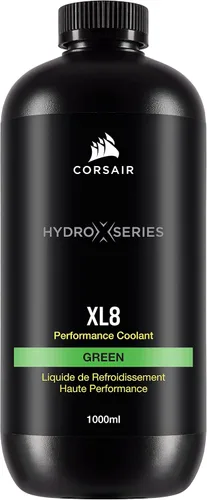 Vista 8 de CORSAIR Hydro X Series, XL8, refrigerante de rendimiento, 1L, azul translúcido