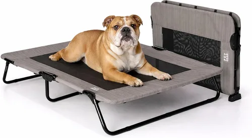 Vista 3 de Pet Gear Lifestyle - Cuna elevada para mascotas, 30 pulgadas, color azul océano