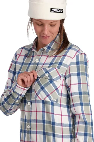 Vista 7 de Spyder Camisa de franela fabulosa para mujer