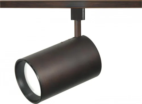 Vista 62 de TH205 R20 cabezal de carril cilíndrico de Nuvo, color negro, TH281, 150.00watts, 120.00 volts