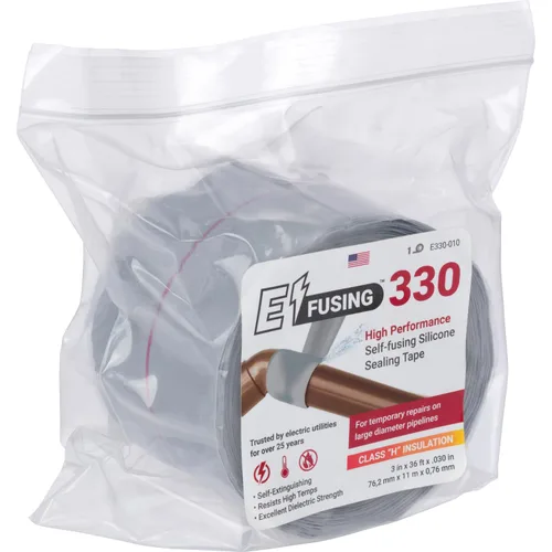 Vista 2 de E/FUSING 330 - Cinta de sellado de fugas de silicona autofusible de alto rendimiento