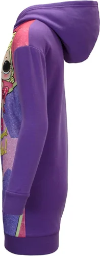 Vista 3 de LOL Surprise Vestido con capucha para niñas LOL Surprise Rainbow High con capucha para niñas