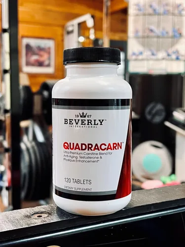 Vista 6 de Beverly International Quadracarn Mezcla de carnitina ultra premium probada en laboratorio para pérdida de grasa, definición muscular, metabolismo