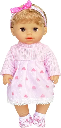 Vista 4 de farand paquete de 6 vestidos para muñeca Bebé Vestido trajes para muñeca de 12 pulgadas.