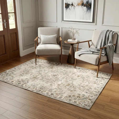 Vista 64 de Gertmenian Alfombra de Área Interior Boho Decoración del Hogar para Entrada, Dormitorio, Sala de Estar, Oficina, Cocina Alfombras de Acento