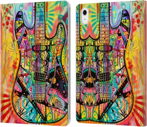Vista 8 de Head Case Designs Officially Licensed Dean Russo Alien Pop Culture Leather Wallet Case Compatible with Apple iPad Air 11 2020/2022/2024/2025