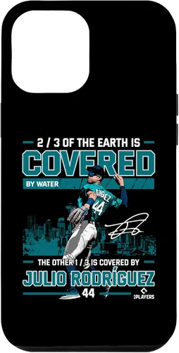 Vista 25 de Funda para iPhone 16 Julio Rodríguez Seattle MLBPA
