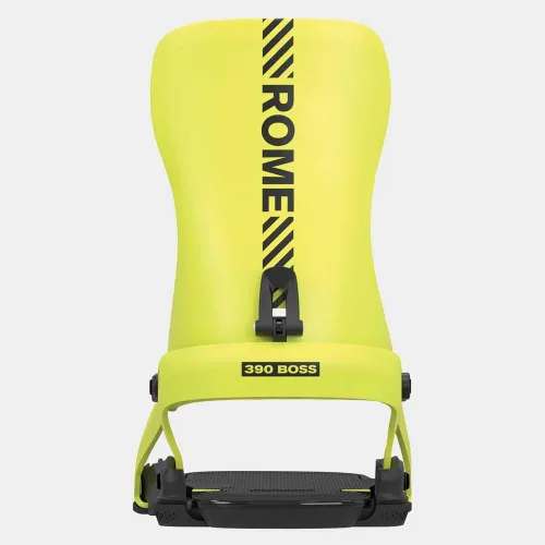 Vista 4 de Fijaciones de snowboard Rome 390 Boss en blanco 2023 Acid