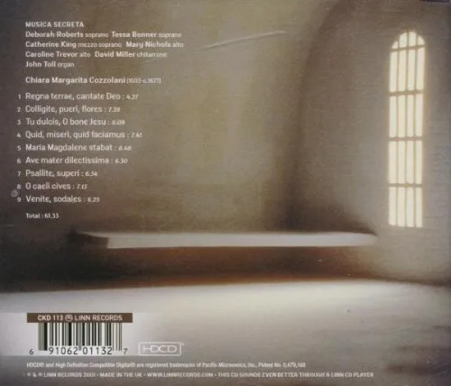 Vista 2 de Cozzolani - Diálogos con Heaven Motets Musica Secreta
