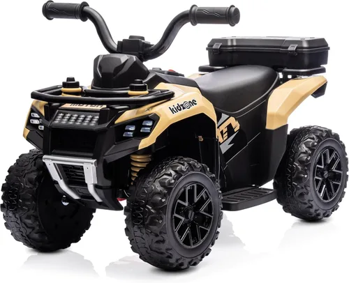 Vista 11 de Kidzone ATV Quad de 6 V para niños pequeños de 18 a 36 meses, color azul