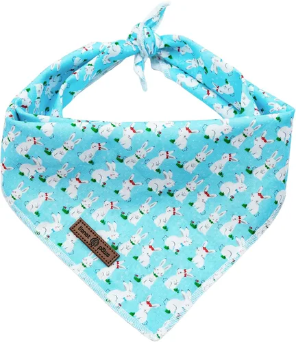 Vista 10 de Lionet Paws Bandana para Perro de Algodón Lavable Pañuelo Bufanda Bandana Triangular para Perros Pequeños Medianos y Grandes Cuadrícula Negra