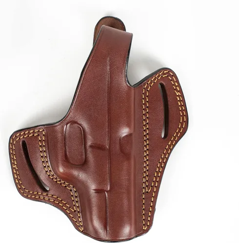 Vista 5 de DORUK Funda para Glock 17/22/31 Gen4 OWB Funda de pistola de cuero hecha a mano premium