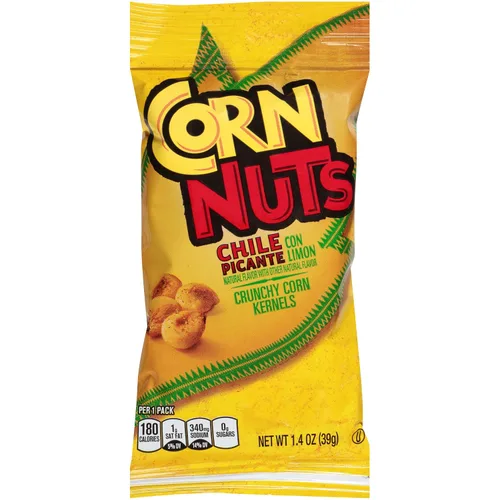 Vista 8 de Corn Nuts Granos de maíz crujientes para barbacoa (bolsas de 1.4 onzas, paquete de 144)