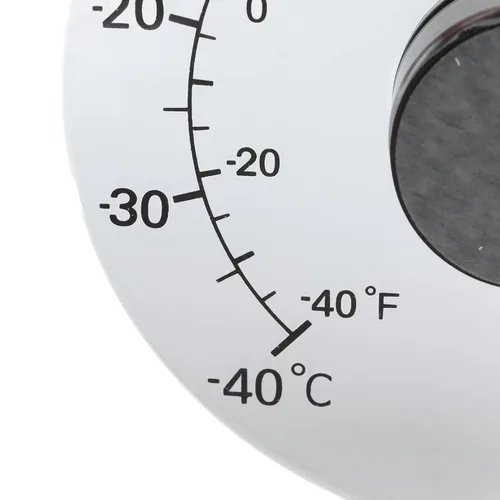 Vista 8 de Termómetro de ventana para exteriores, termómetro para ventana adhesiva, temperatura para interiores y exteriores, impermeable, esfera transparente