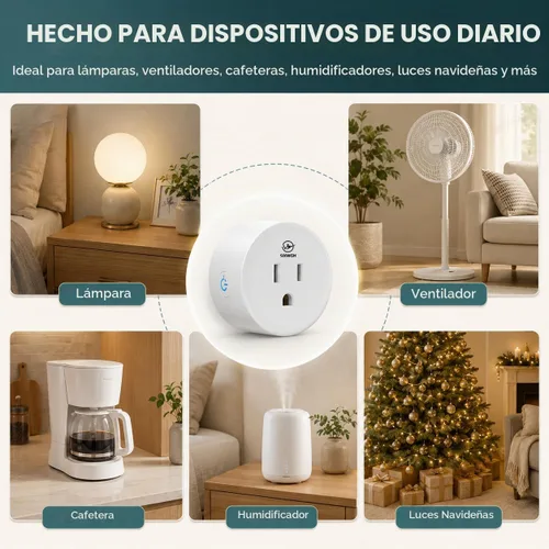 Vista 7 de Enchufe inteligente, compatible con materia, requiere Matter Hub, fácil configuración (FFS: configuración sin frustraciones), funciona con Alexa