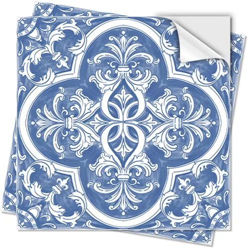 Vista 19 de Alwayspon Adhesivos de transferencia de azulejos de vinilo esmerilado para despegar y pegar, calcomanías autoadhesivas para azulejos de pared
