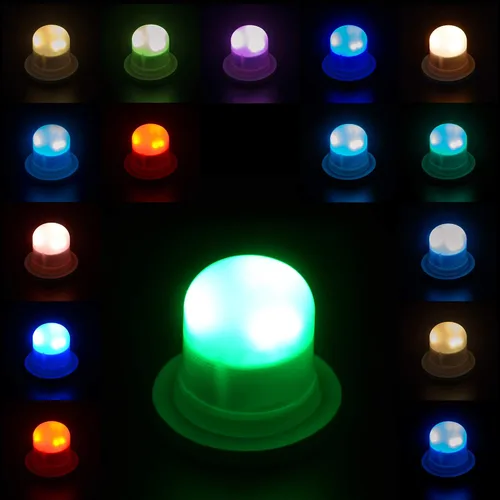 Vista 4 de Mr.Go Módulo de luz LED de repuesto con control remoto y cargador LED cubo y luces de bola, paquete de 1, (LM83-6)