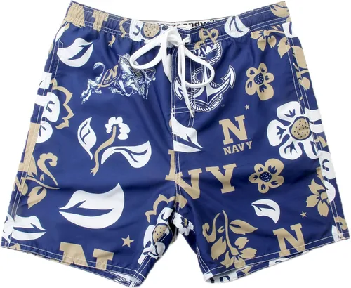 Vista 58 de Wes and Willy NCAA Traje de baño floral para hombre