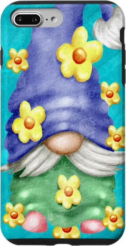 Vista 12 de Floral Spring Gnome for Garden Mom and Summer Cute Flower Case for iPhone 17