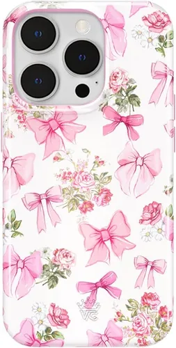 Vista 217 de VELVET CAVIAR Funda Butterfly para iPhone 14, compatible con MagSafe, probada en caídas de 10 pies, mariposas Aurora