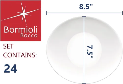 Vista 2 de Bormioli Rocco Plato de postre, juego de 24