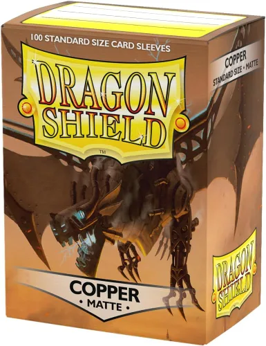Vista 26 de Dragon Shield Fundas para cartas mate de tamaño estándar 100 CT - Fundas TCG lisas y resistentes - Compatible con Pokémon, carne y sangre, una