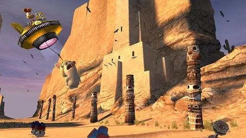 Vista 6 de Rayman Raving Rabbids - Xbox 360