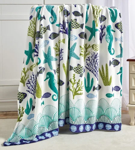 Vista 19 de Shark Baby - Manta extra suave (50 x 60 pulgadas), tiburones azules y grises