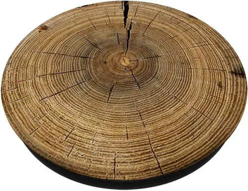 Vista 2 de PopSockets - Soporte para teléfonos y tabletas (madera), color rojo