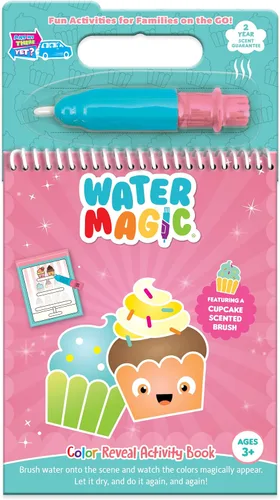 Vista 5 de Scent Masters Water Magic (paquete de 2 – Cupcake and Donut) – Almohadillas de actividad reutilizables perfumadas gourmet – Sin ensuciar, toda