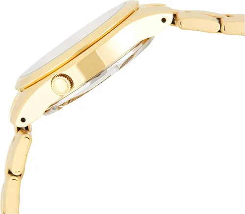 Vista 4 de SEIKO SNK610 5 Reloj automático de acero inoxidable dorado con esfera dorada para hombre, Negro -, Automático de cuerda automática, reloj automático