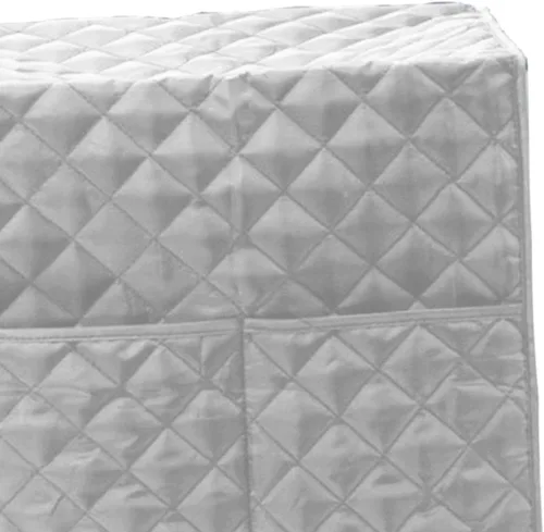 Vista 2 de Funda protectora para máquina de espresso, funda antipolvo lavable gris y electrodomésticos de cocina reutilizables, para una gran protección