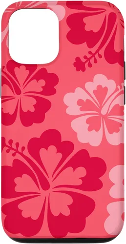 Vista 28 de Hibiscus Flower Beach Hawaiian Exotic Floral Surf Cranberry Case for iPhone 17